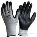ENKERR nitrile coated cut resistant glove smooth finish coating